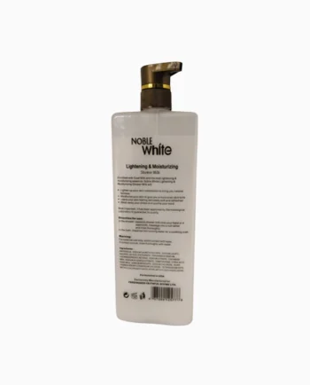 Noble White Goat Milk Lightening & Moisturizing Shower Milk (1000ml)
